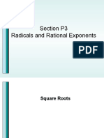 Section P3 Radicals and Rational Exponents