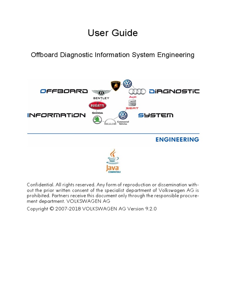 ODIS Engineering User Manual 2018 PDF Button Software