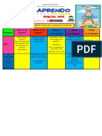 semana 37 horario