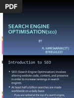 Search Engine Optimisation