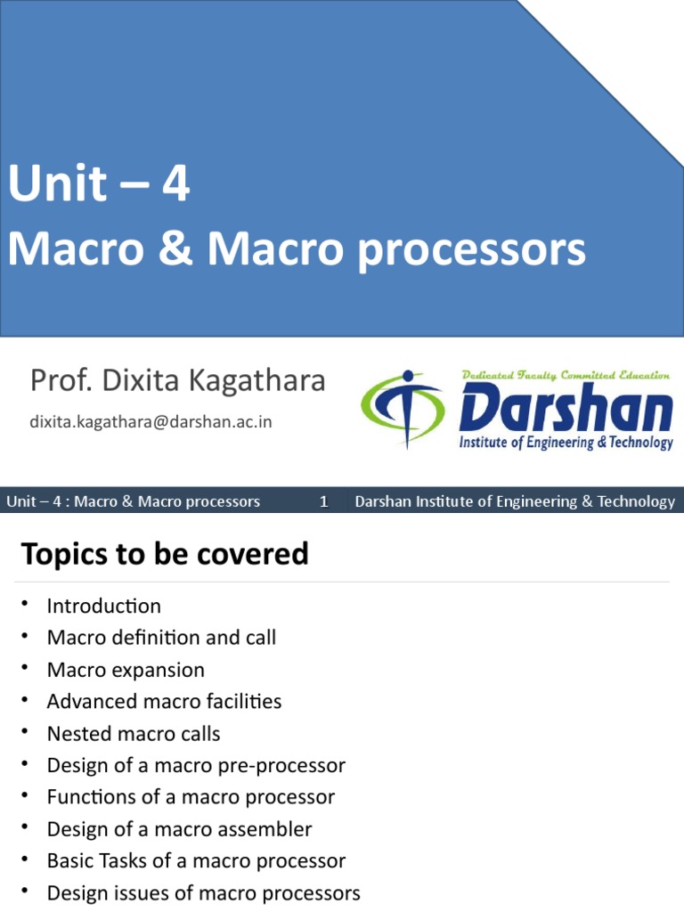 Unit - 4 Pushdown Automata | PDF | Assembly Language | Macro (Computer ...
