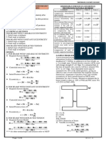 Prestressed Elastic Stresses