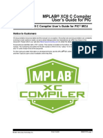 Mplab XC8 C Compiler User's Guide For PIC MCU