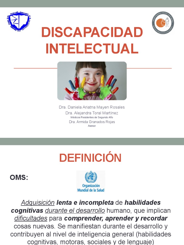 Definición de Discapacidad Intelectual OMS | PDF | Manual Diagnóstico y ...