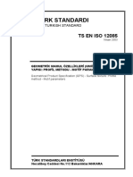 ISO EN 2012085 Yuzey Puruzluluk Normu