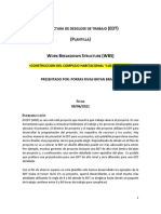 Plantilla de Estructura EDT