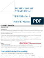 Fundamentos de matemáticas (T1)