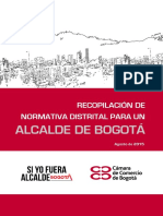 Normatividad Distrital para Un Alcalde de Bogota Version Web