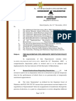 Government of Balochistan: No. S.O - (R-I) ) /1 (24) /2012-S&GAD/3388-3487