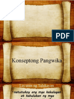 1.3 Konseptong Pangwika