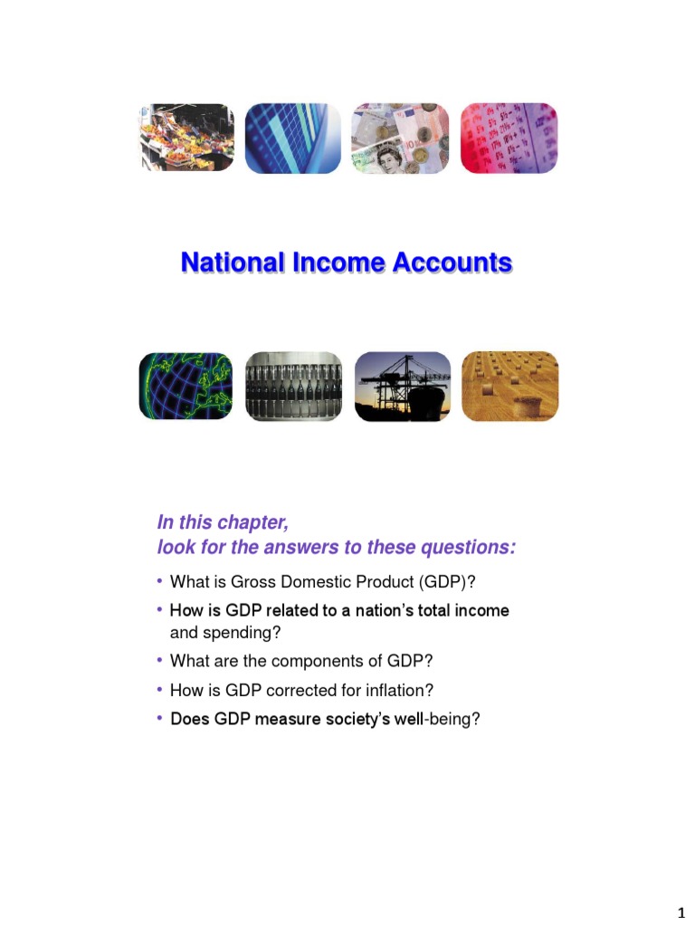National Income Accounts: in This Chapter, Look For The Answers To ...