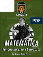 ESA MATEMÁTICA - Ex. - Função Inversa e Composta