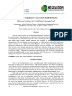 Open Access: Identification of Qualitative Characteristic Bali Polled Cattle