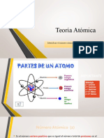 8° QUÍMICA PPT Teoría Atómica FINAL