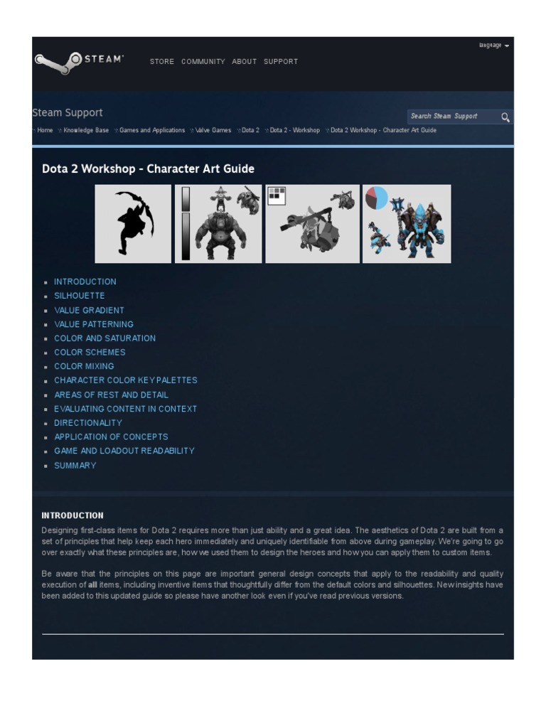 Dota 2 Workshop - Character Art Guide - Dota 2 - Workshop - Knowledge ...