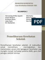 Pemeliharaan Kesehatan Sekolah