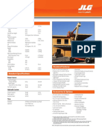 450AJ Articulating Boom Spec Sheet