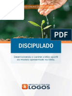 Discipulado - Curso de Teologia 100% Online - Instituto de Teologia Logos