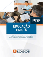 Educação Cristã - Curso de Teologia 100% Online - Instituto de Teologia Logos