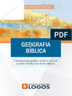 Geografia Bíblica - Curso de Teologia 100% Online - Instituto de Teologia Logos