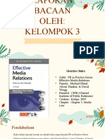 Laporan Bacaan Kelompok 3 Medrel