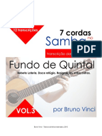 7 Cordas no Samba por Bruno Vinci VOL 3 - Fundo de Quintal