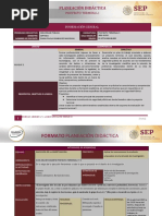 Planeación Didáctica Proyecto Terminal I Bloque 2 2021