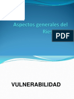 Aspectos Generales Del Riesgo III (Vulnerabilidad 1. Definiciones y Metodologías)