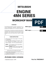Engine 4M4 Series: Mitsubishi