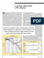 Design Tip: How LDO Parameters Affect RF Device Performance