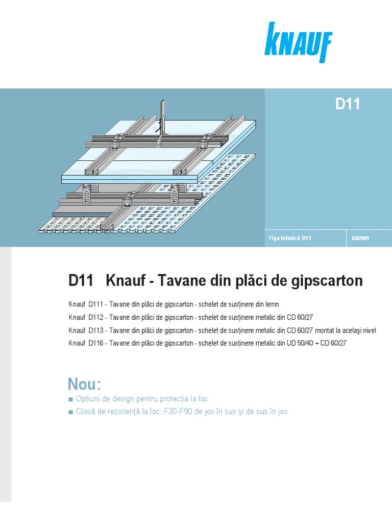 Greutate Tavan Rigips | PDF