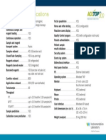 ACL TOP 300 Specifications Sheet