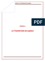 Cours Transformée de Laplace