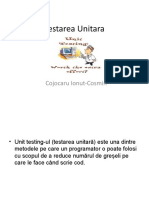 Testarea Unitara