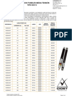 LISTA DE PRECIOS FUSIBLES HH