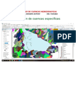 Delimitación de Cuencas Específicas
