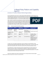 Software Platform Capability Matrix