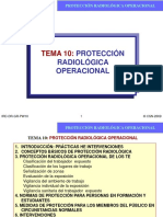 TEMA 10:: Protección Radiológica Operacional