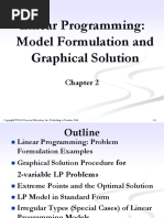 WEEK 2 - LP Formulation Examples and Graphical Solution