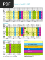 TU Delft Calendar, Academic Year 2021-2022: 1St Semester