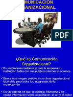 Comunicacion Organizacional V Unidad