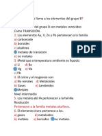 Elementos químicos básicos, metales y no metales