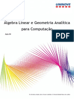 Álgebra Linear e Geometria Analítica 4