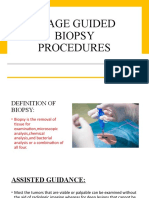 Image Guided Biopsy Procedures