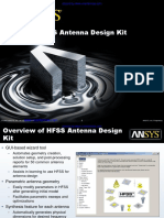 Ansoft HFSS Antenna Design Kit: Arien Sligar