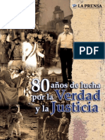80 Años de Lucha Por La - Verdad - y - La - Justicia La - Prensa