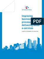 Improving Business Processes and Delivering Better E-Ser Vices - Smart Cities