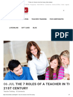 7 Roles of A Teacher in The 21st Century - Eton Institute