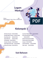 Toksisitas Logam Arsen Dan Merkuri