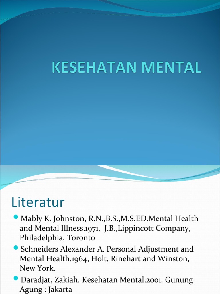 Kesehatan Mental PDF